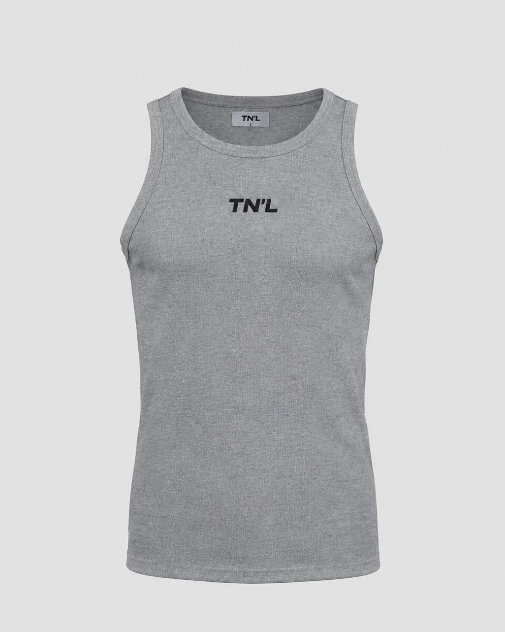 THE ICON TN'L TANK TOP — THE ICON GREY, GRIZZLY by KINGDOM OF HATS, Bukavu . Kinshasa . Kolwezi . Lubumbashi . Goma. Nairobi. Kigali