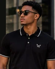 BUTTERFLY MEN’S POLO relaxed Fit — BUTTERFLY POLO by BUTTERFLY BORN TO ENVOLVE, Goma , Bukavu , Kinshasa , Nairobi, Kigali